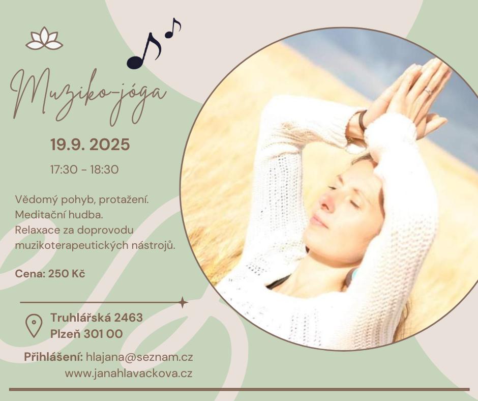 Muziko-Joga plakát Muziko-Jóga
